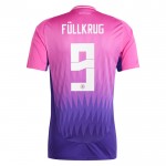 Nogometni Dresovi Njemačka Niclas Fullkrug 9 Gostujući Euro 2024 Kratkih Rukava